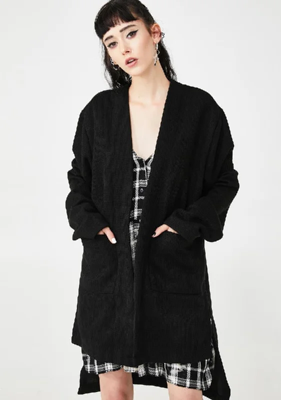 Women's Luxury Apparel Illusion Daze Oversized Cardigan