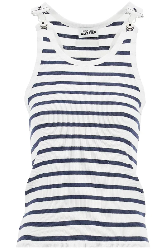 Women's Chic Apparel Jean Paul Gaultier Women's Striped Sailor Tank Top