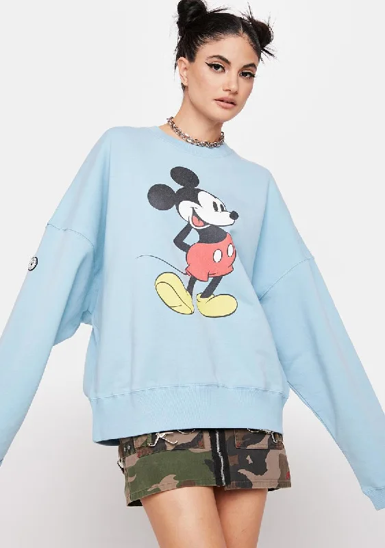 Affordable Women's Apparel Disney Collection Mickey Mouse Sweatshirt