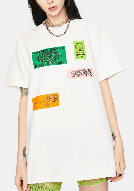 Online Boutique Clothing Signals And Echoes Graphic Tee