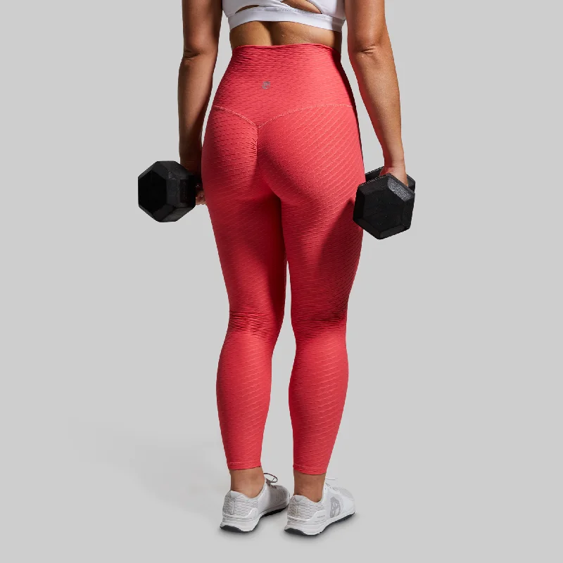 High End Women's Wear Paragon Legging (Fiery Rose)