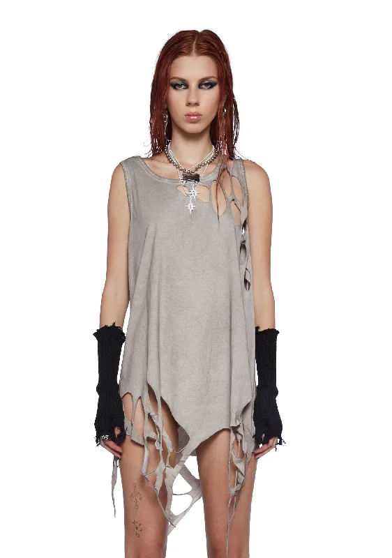 Flash Discount Fader Unisex Cut-Out Tank Top