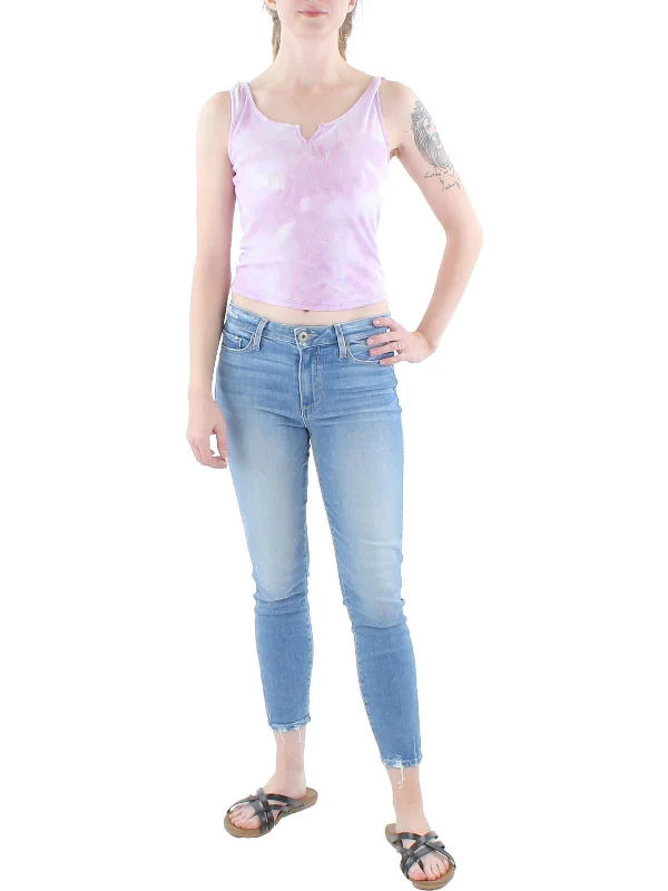 Online Boutique Clothing Womens Tie-Dye Ribbed Tank Top