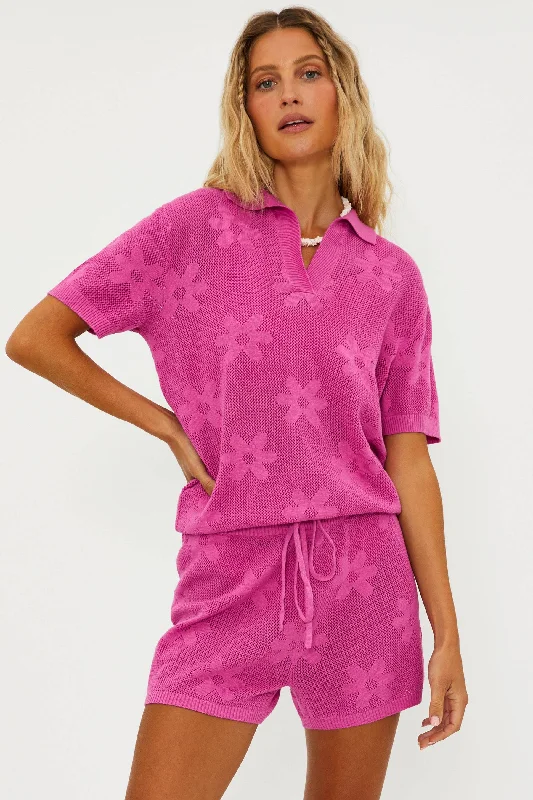 Chic And Comfortable Liliana Top Blossom Jacquard