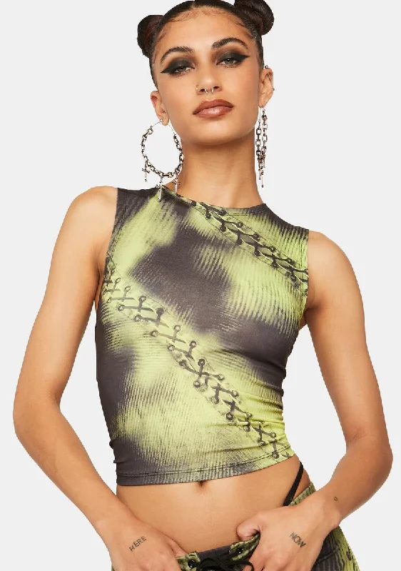 Women's Chic Outerwear Garments Illusive Tank Top