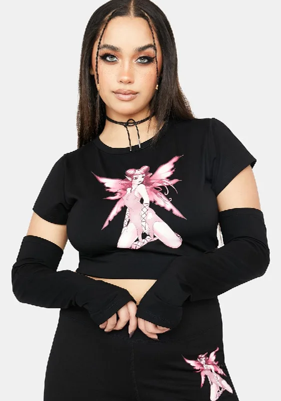 Women Apparel Plus Purest Pixie Graphic Tee