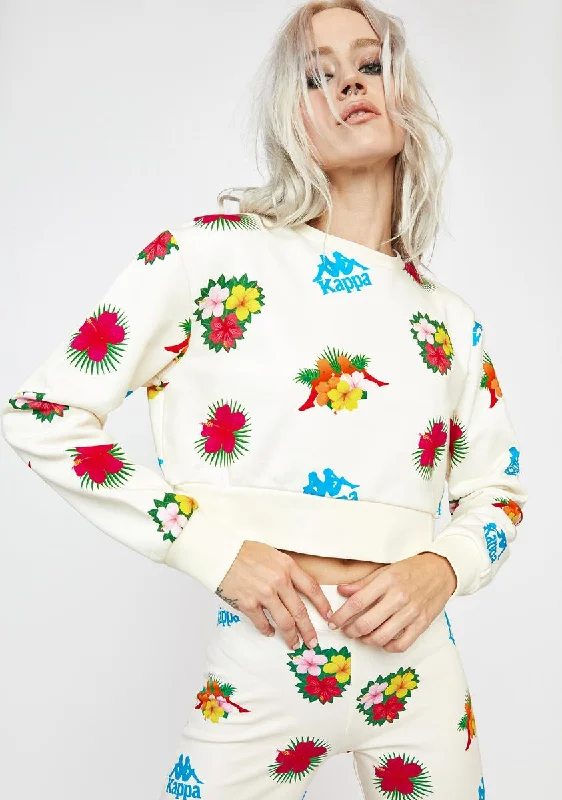 Women's Seasonal Garments Cream Authentic Denpassar Sweatshirt