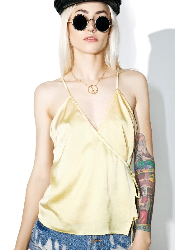 Stylish Women's Garments Golden Gurl Cami Top