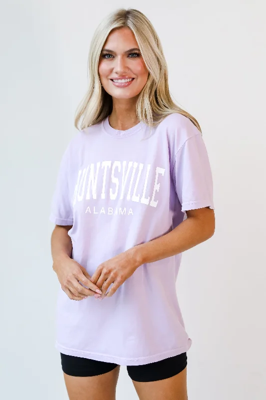 Women's Stylish Professional Garments Lavender Huntsville Alabama Tee