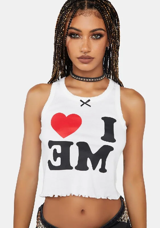 Women's Work Outfit I Love Me Tank Top