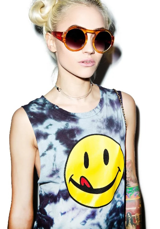Affordable Online Boutiques Lickity Split Destroyed Tank Top