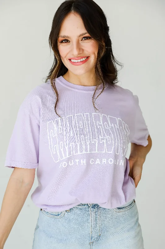 Women's Plus-Size Apparel Lavender Charleston South Carolina Tee