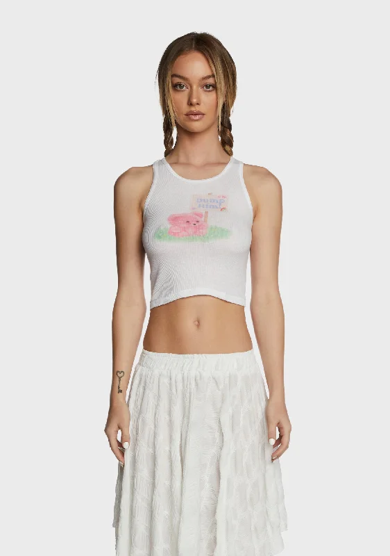 Luxury Women's Clothing Dump Him Tank Top