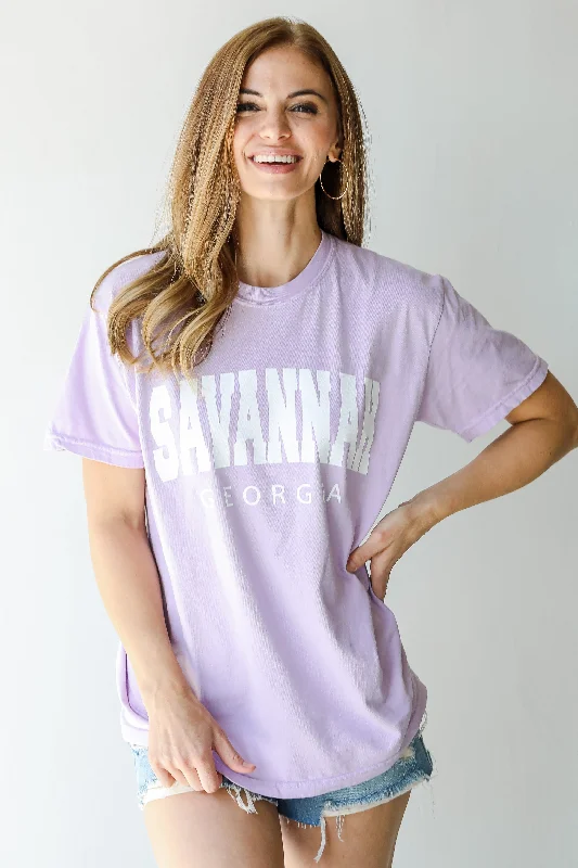 Season Sale Lavender Savannah Georgia Tee