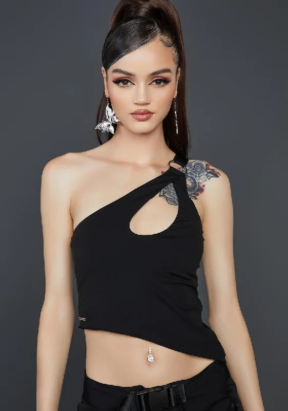 Sale Clothes Online Wicked Karma's Kiss Asymmetric Tank Top