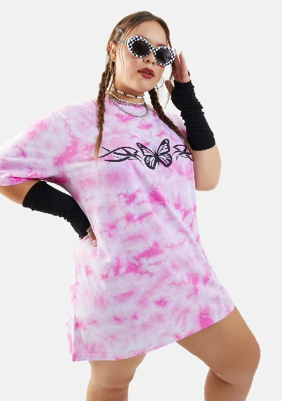 Women Clothes Plus Waves Of Bliss Graphic Tee