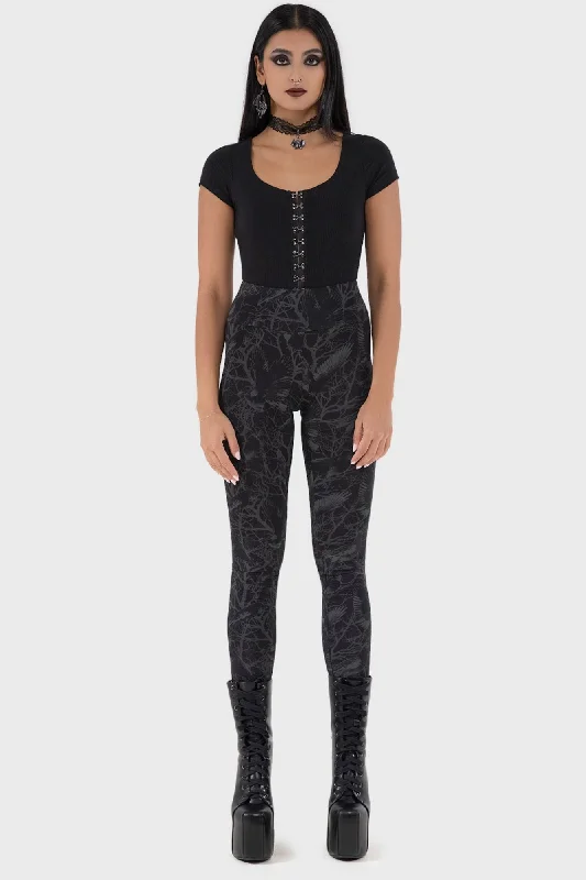 Women's Attire Raven Mistress Leggings