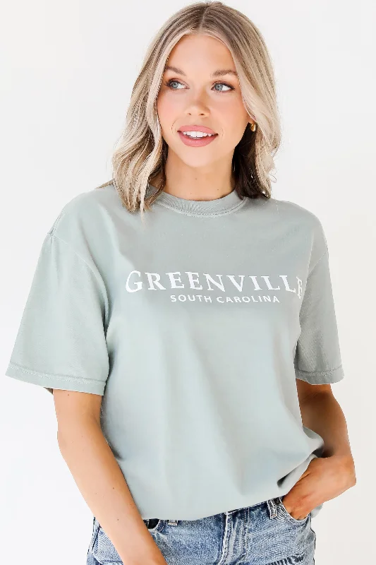 Elegant Women's Attire Sage Greenville South Carolina Tee