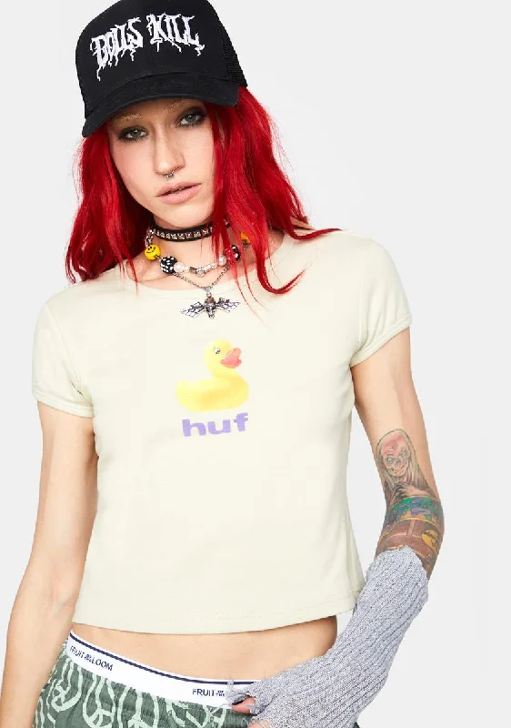 Plus Size Women Wear Baby Knit Graphic Tee