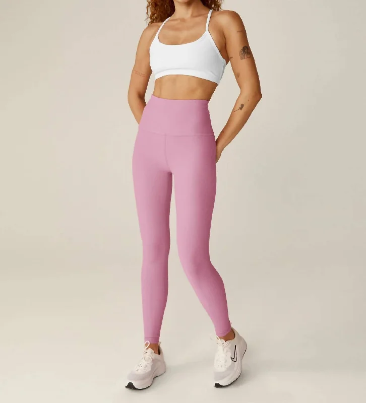 Women Clothing Spacedye Caught In The Midi Legging In Pink Haze Heather