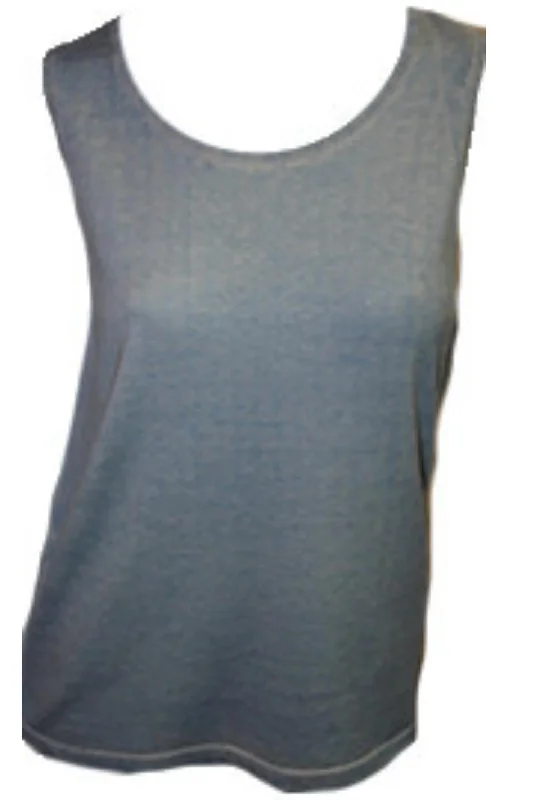 Best Clearance Sales Right Now Bra-Friendly Tank Top In Denim