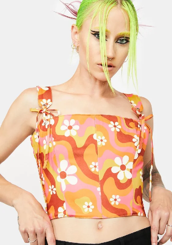 Latest Fashion Not Afraid Of Changin' Crop Top