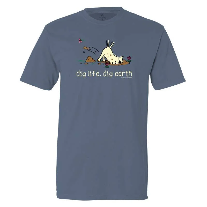 Fashionable Dresses for Women Dig Life, Dig Earth - Classic Tee