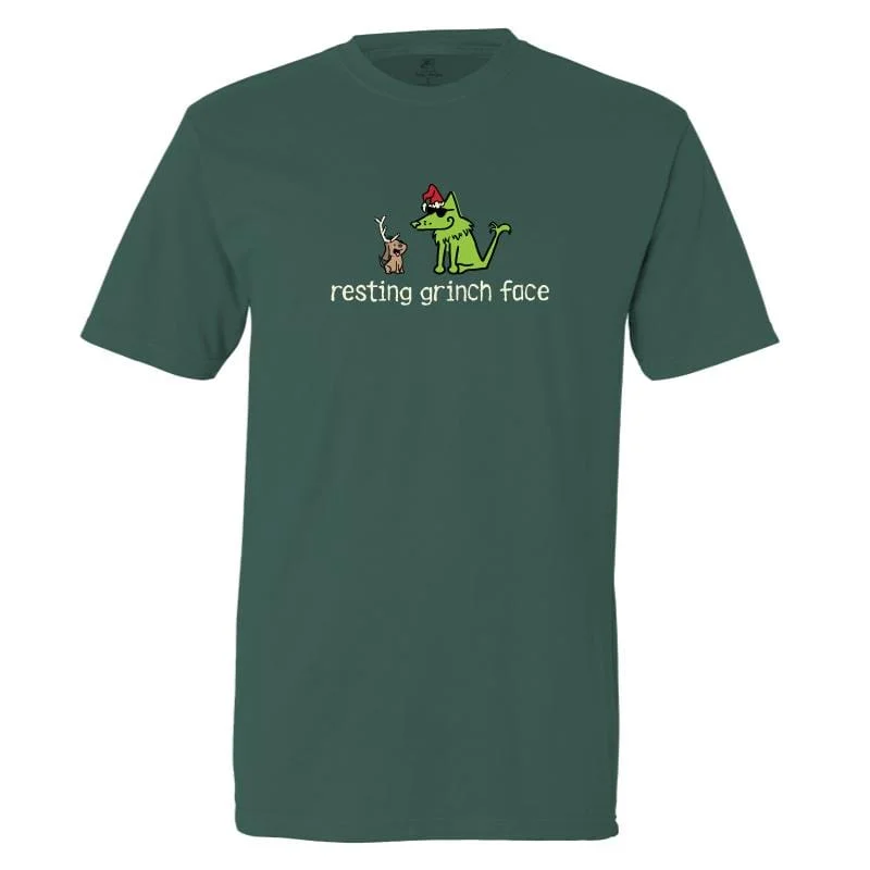 Classic Women's Apparel Resting Grinch Face - Classic Tee