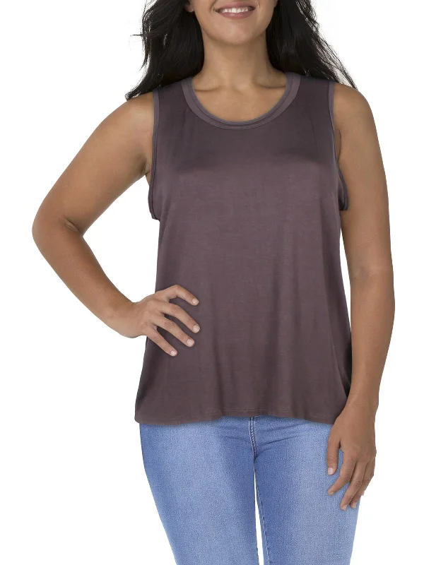 Women's Clothing Online Sale Plus Womens Scoop Neck Shell Tank Top