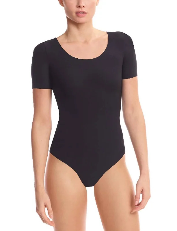 Women's Outerwear Attire Butter Scoop Neck Bodysuit In Midnight