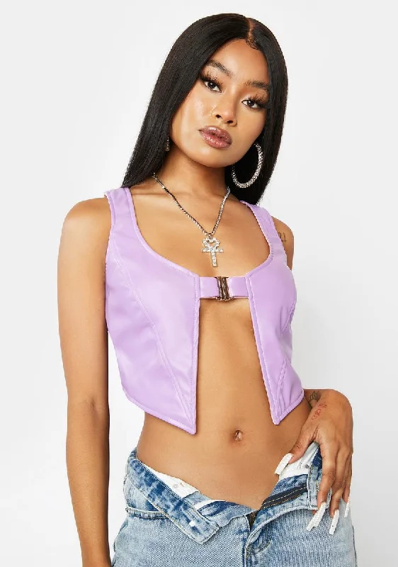 Women's Comfortable Apparel Pastel Just Trust Me Reversible Tank Top