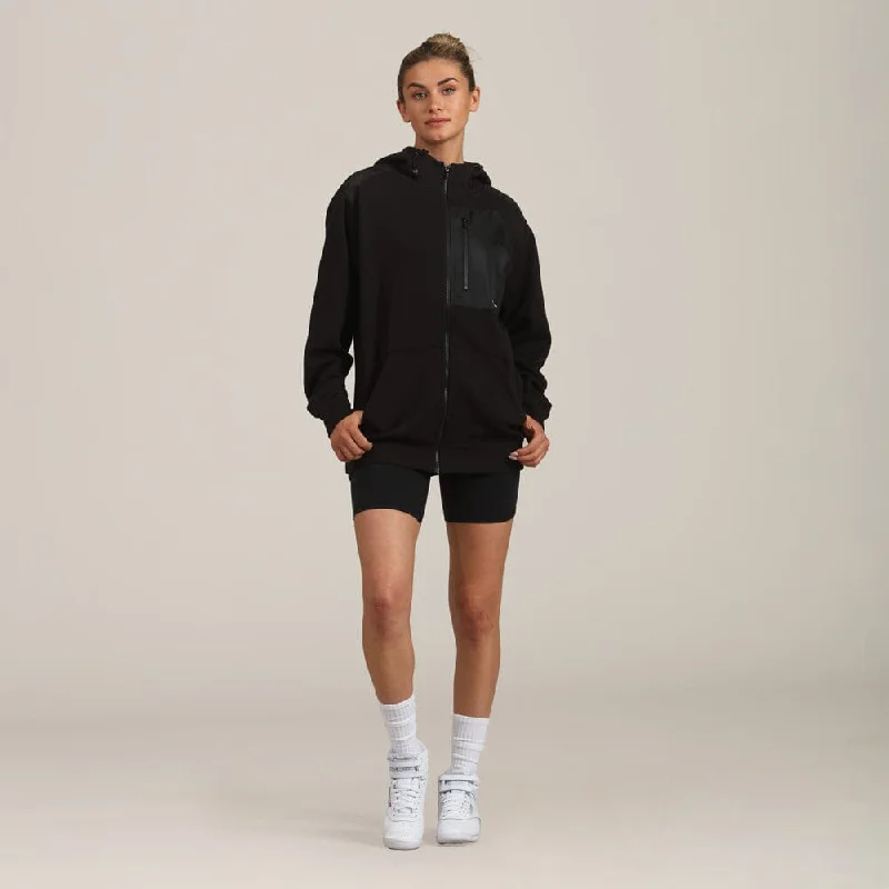 Women's Street Style Casual Wear Women's Austin Zip-Up Oversized Hoodie