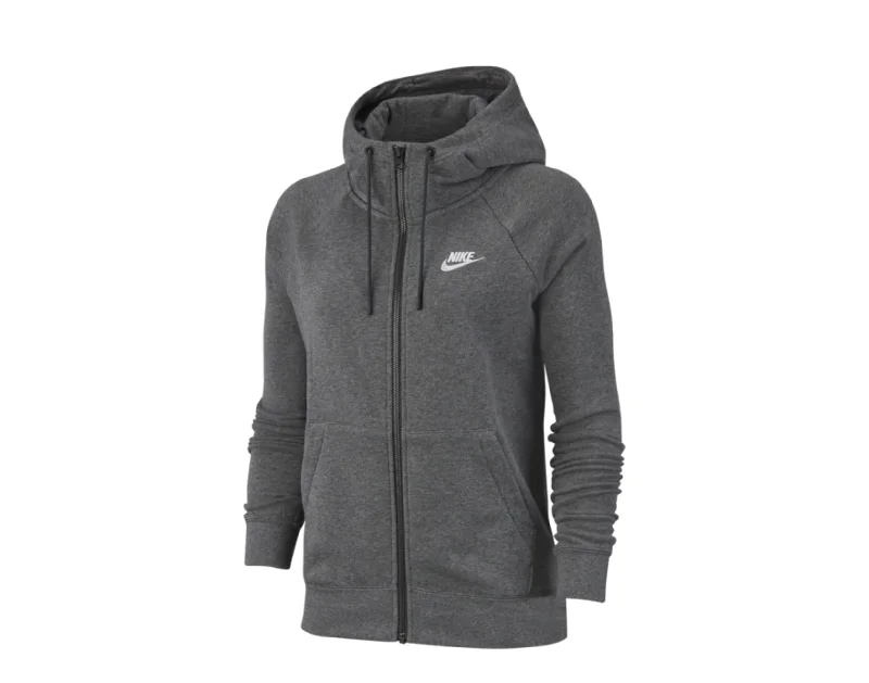 Women's Clothes Nike Sportswear Essential Full-Zip Fleece Women's Hoodie