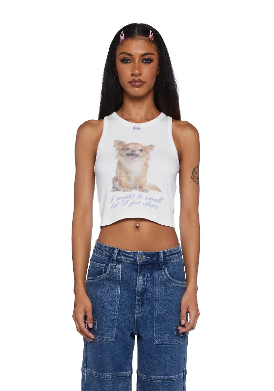 Effortless Chic for Women Chihuahua Tank Top