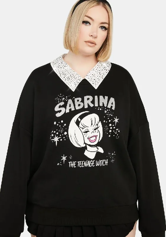 Everyday Wear Plus You're A Witch Oversized Sweatshirt