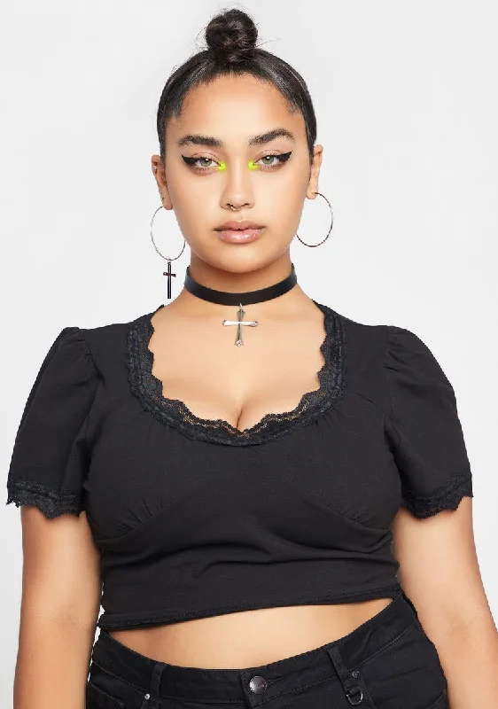 Holiday Special Offers Back It Up Crop Top