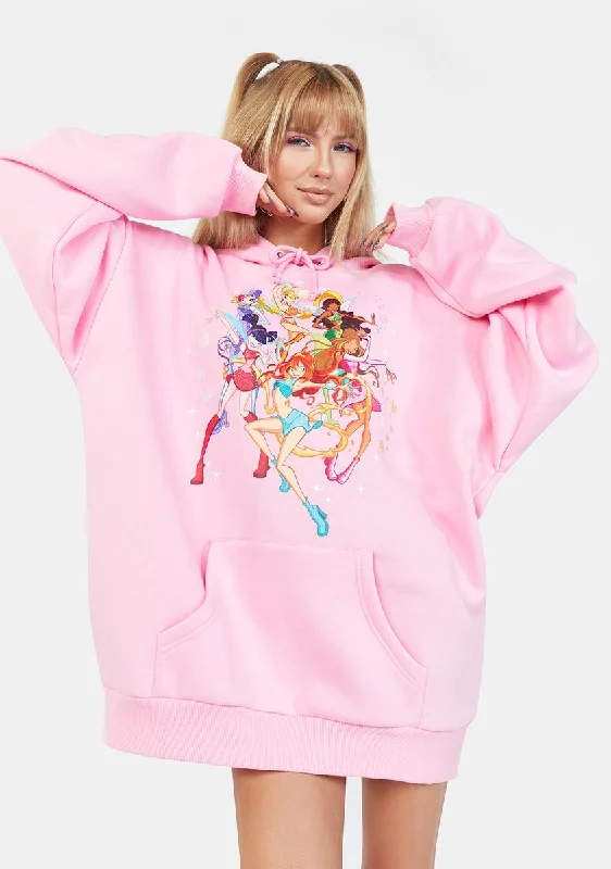 Women's Cozy Outfit For Lounging Girl's Best Friend Graphic Hoodie