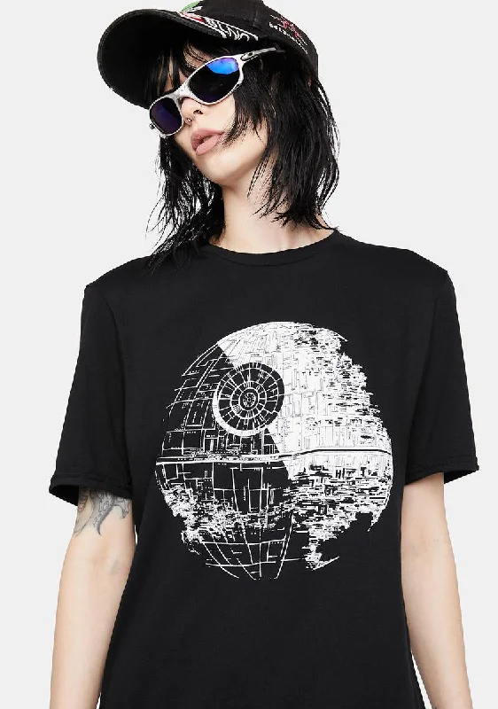 Affordable Women's Clothing Sale Online Death Star Graphic Tee