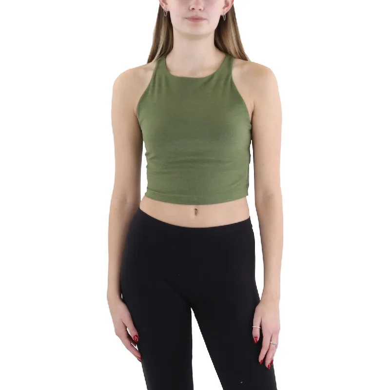 Women's Apparel Womens Yoga Fitness Crop Top