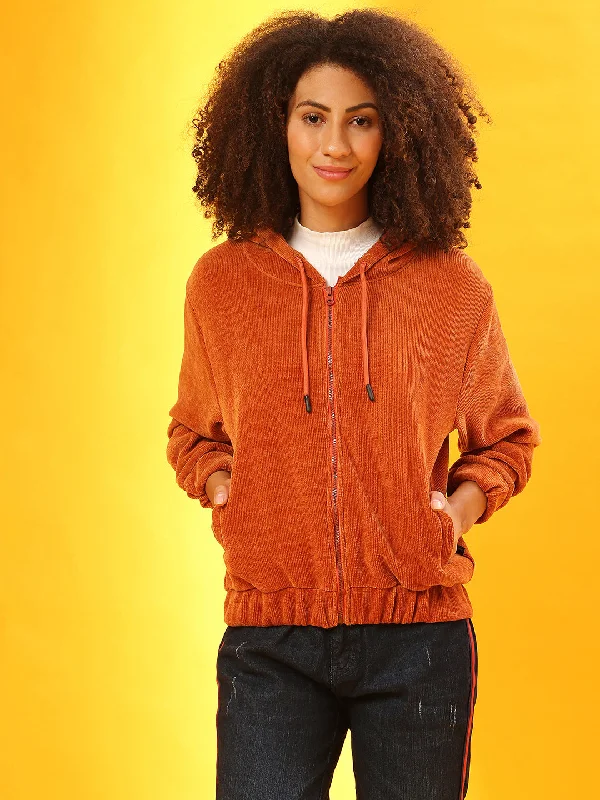 Discount Price Campus Sutra Women Stylish Hooded Casual Sweatshirt