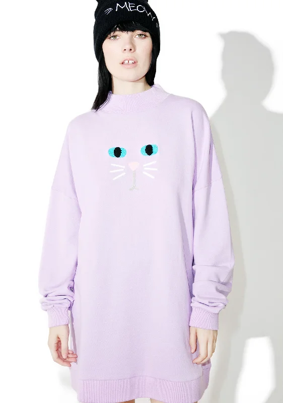 Casual Chic Kitty Sweatshirt