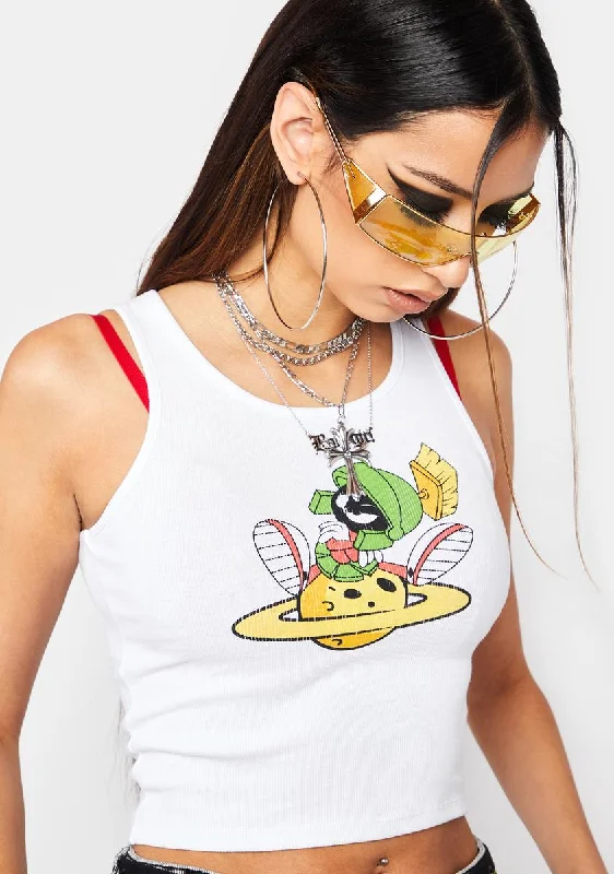 Sophisticated Style Mad About Mars Graphic Tank Top