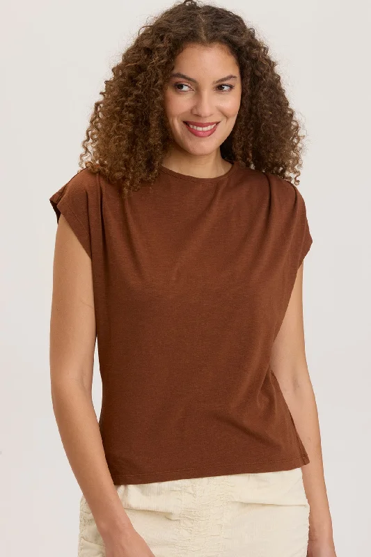 Stylish Women's Garments For Holidays Slub Arwen Top