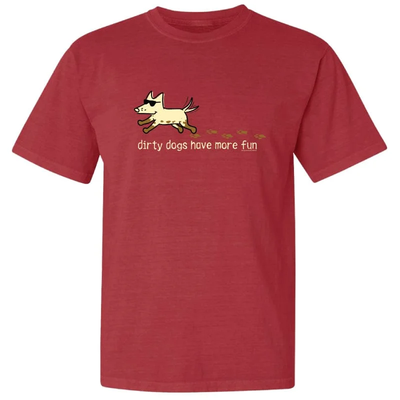 Women's Vintage Garments Dirty Dogs Have More Fun - Classic Tee