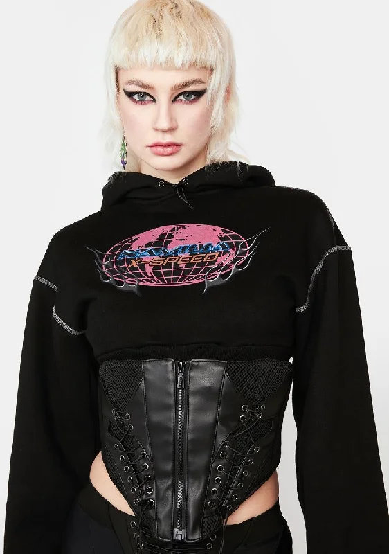 Early Bird Offer X-Speed Detachable Corset Hoodie