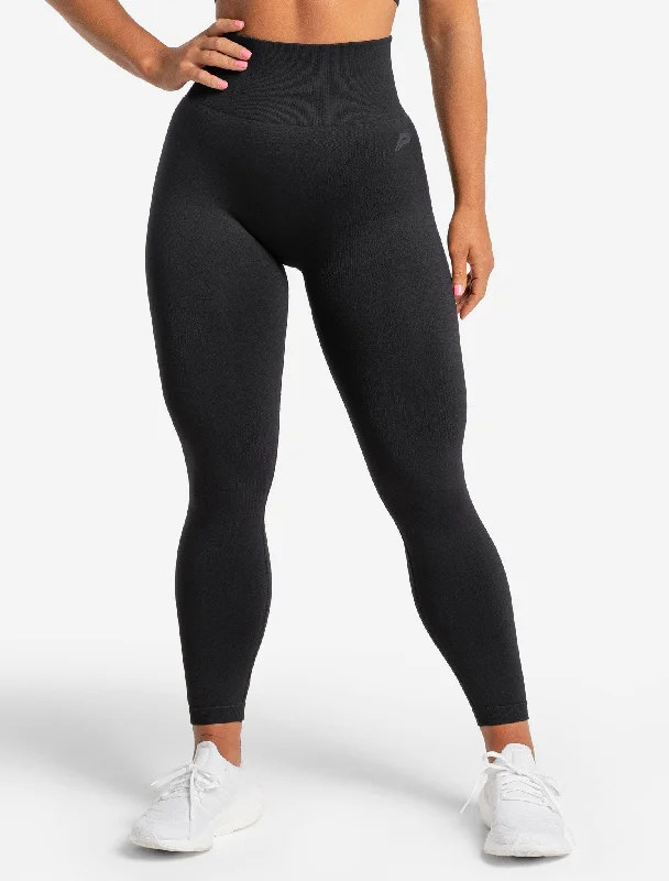 Women's Trendy Clothes Core Seamless Leggings - Blackout