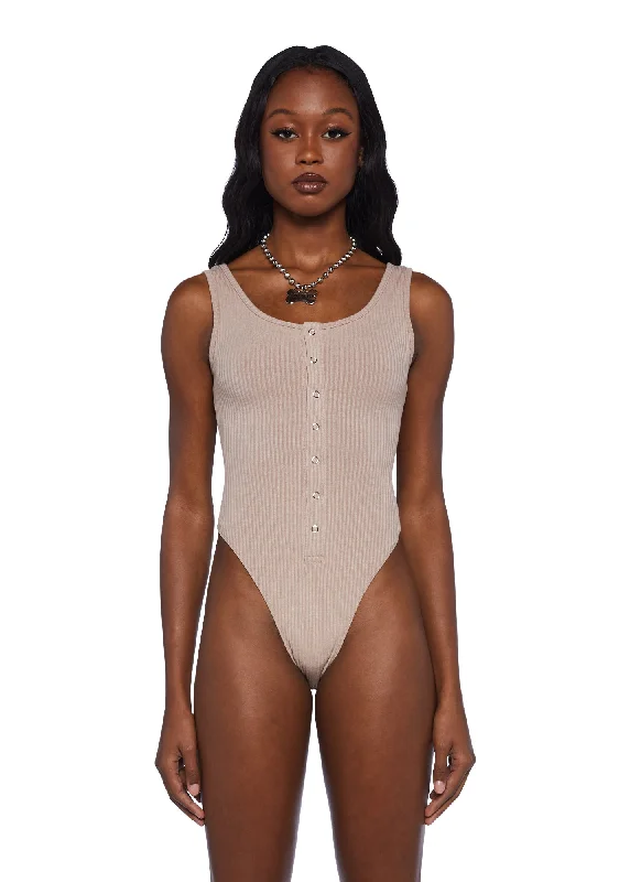 Women's Luxury Apparel Nude Werk The Mirror Tank Bodysuit
