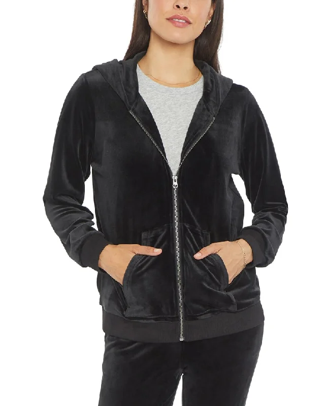 Fashionable Dresses for Women NYDJ Zip Front Hoodie