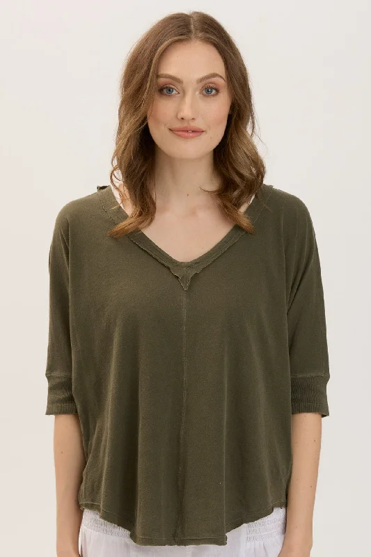 Women's Clothes Gardiner Banded Sleeve Top 2.0