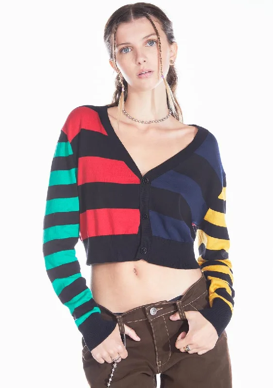 Workwear Fashion for Women Hey Home Skillet Striped Cardigan